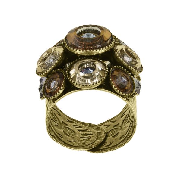 Braun/Grau - Donutissima - Ring von Konplott